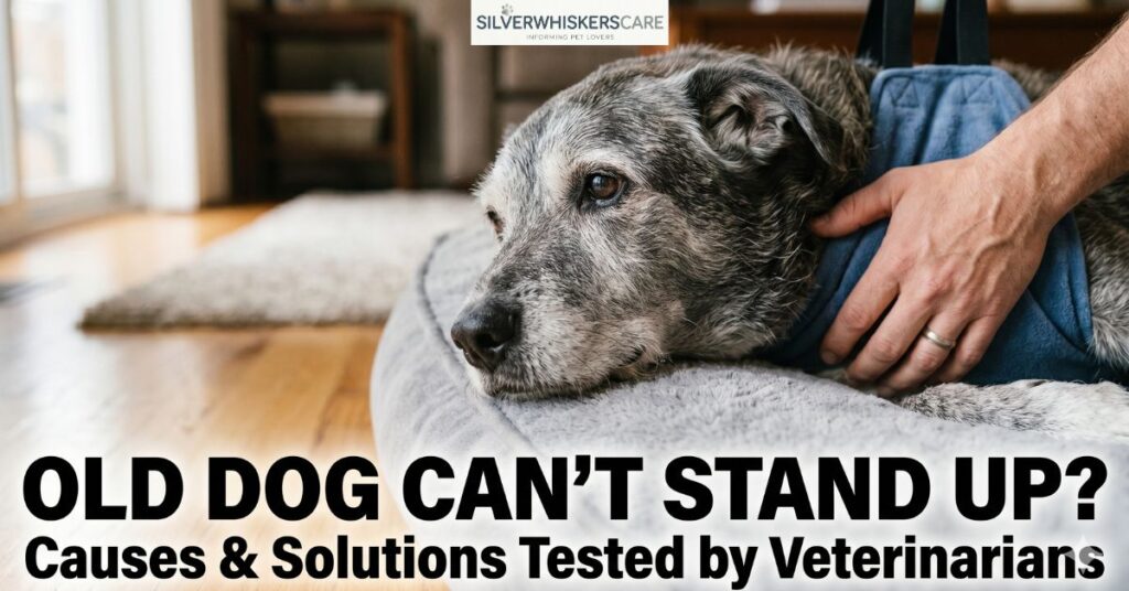 old dog can't get up