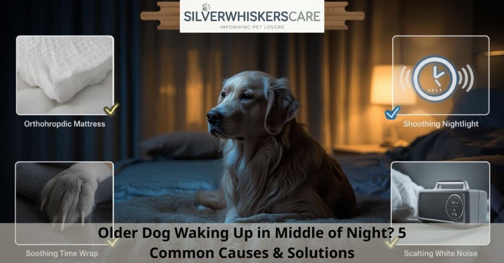 Older Dog Waking Up in Middle of Night? 5 Common Causes & Solutions